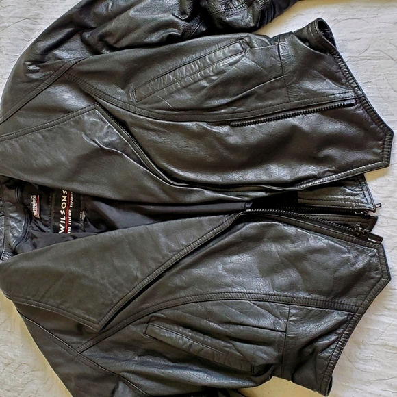 Vintage riding thinsulate Wilson's Leather jacket - Picture 3 of 8